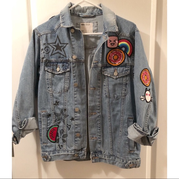 ASOS oversized denim jacket - Picture 2 of 8